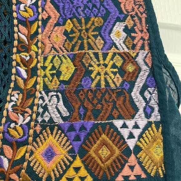 Free People Embroidered Lohri Crop Top - Picture 7 of 11